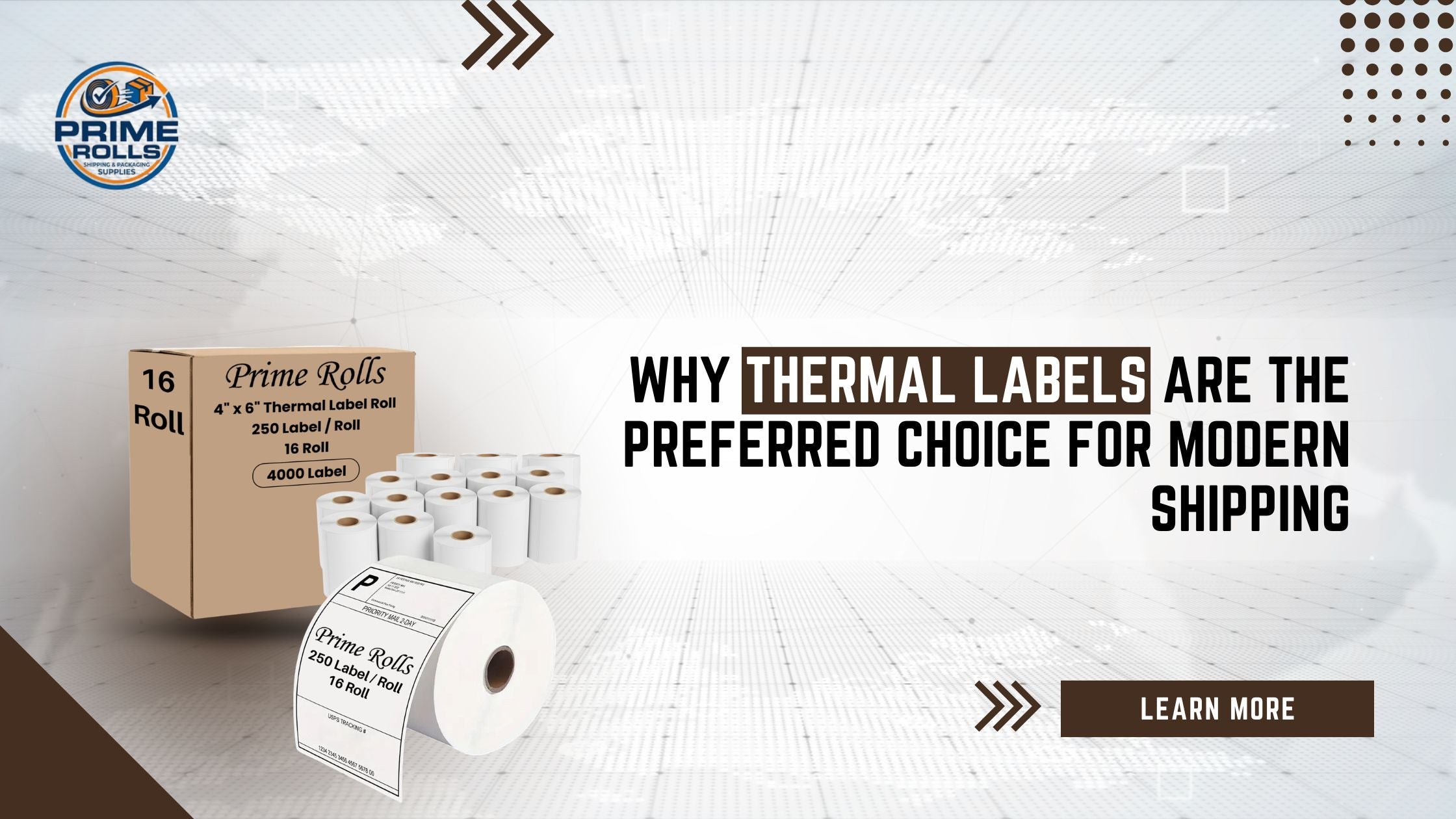 Why Thermal Labels Are the Preferred Choice for Modern Shipping