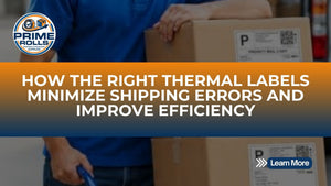 How the Right Thermal Labels Minimize Shipping Errors and Improve Efficiency