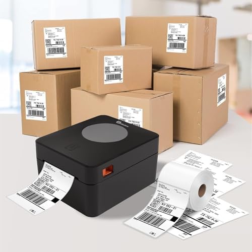 Prime Rolls 4x6 Direct Thermal Shipping Labels – 1000 Count (Pack of 4)