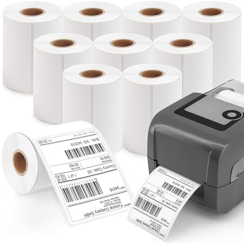 Prime Rolls 4x6 Direct Thermal Shipping Labels – 1000 Count (Pack of 2)