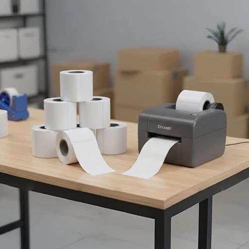 Prime Rolls 4x6 Direct Thermal Shipping Labels – 4000 Count (Pack of 16)