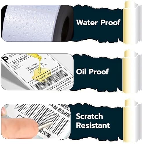 Prime Rolls 4x6 Direct Thermal Shipping Labels – 5000 Count (Pack of 10)