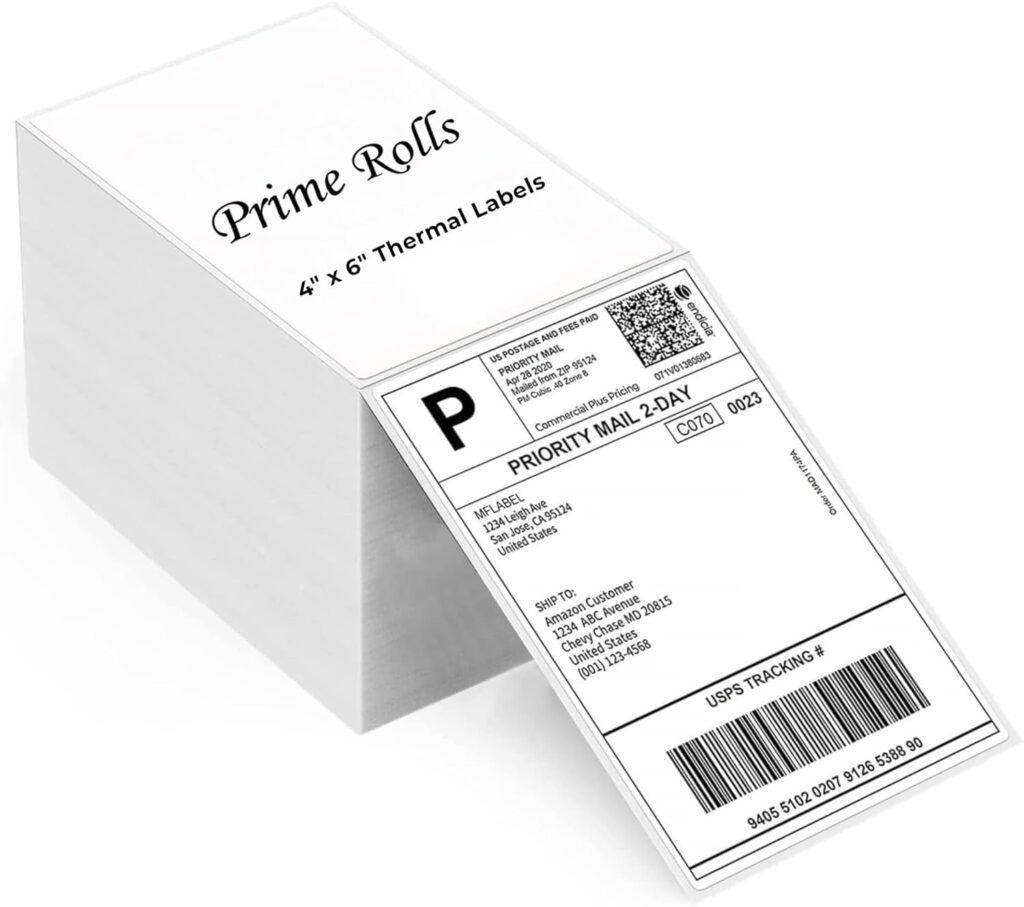 direct fanfold labels